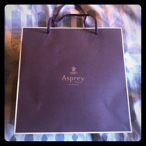 Asprey shopping bag